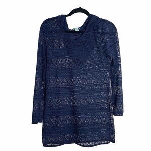 Balance Cover-Up Collection Womens‎ long sleeve swim suit cover up, size Small